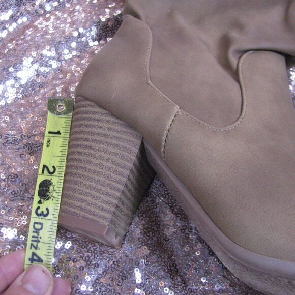 NIB XOXO strasburg slouchy pull on boots 7 - Picture 4 of 11